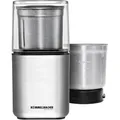 Produktbild: Rommelsbacher Kaffeemühle EGK 200, elektrisch, Gewürzmühle, 200 Watt, Schlagmesser, silber