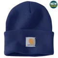 Produktbild: Carhartt® A18 Rippstrickmütze, Unisex Pudel Beanie bequem und warm A18 farbig