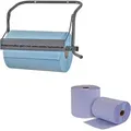 Produktbild: Dema - Komplett-set Putztuchrollenhalter Und 2 Putztuchrollen 500 Blatt