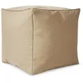 Produktbild: Green Bean Sitzsack-Hocker, Beige, Textil, Füllung: Styroporkugeln, Oval, 40x40x40 cm, Hergestellt in Deutschland, Wohnzimmer, Hocker, Sitzsäcke, XXL Sitzsäcke