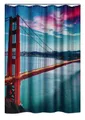 Produktbild: RIDDER Duschvorhang Textil San Francisco multicolor 180x200 cm Duschvorhang, Vor