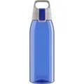 Produktbild: Sigg - Tritan Trinkflasche - Total Color ONE Blue - Für Kohlensäurehaltige Getränke Geeignet - Spülmaschinenfest - Auslaufsicher - Leicht - BPA-frei - Blau - 1L