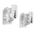 Produktbild: 2x Wandhalter für Lautsprecher Universal Wandhalterung Boxen Wand Halter weiss