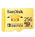 Produktbild: SANDISK Pokémon™ Pikachu microSD™-Karte 256 GB, Flash-Speicherkarte, Gelb