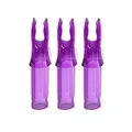 Produktbild: ZSHJG Bogenschießen Kunststoff Pfeilnocken Einfügen Nock Pin Für Innendurchmesser 6,2mm Pfeil Welle 50 Stücke (Lila)