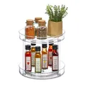 Produktbild: Drehteller Drehscheibe Kühlschrankrondell Küchenorganizer Drehplatte transparent