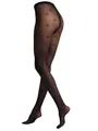 Produktbild: KUNERT Damen Strumpfhosen Romantic Love Blumenmuster 30 den black 42-44