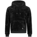 Produktbild: Höhenhorn Hoodie Bärg Teddyfleece Herren Kapuzen Pullover für Männer Hoody Sweatshirt schwarz XXL
