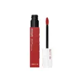 Produktbild: Maybelline New York Flüssiger Lippenstift mit mattem Finish, 16h Halt ohne Abfärben, Vegane Formel, Super Stay Matte Ink Spiced Up, Nr. 335 Hustler (Rot), 5ml