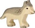 Produktbild: HOLZTIGER Wolf aus Holz - klein