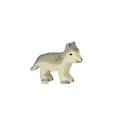 Produktbild: Holztiger Holzfigur Wolf klein Holzspielzeug