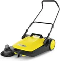 Produktbild: Kärcher Kehrmaschine S 6 - Produktfarbe: Schwarz, Gelb. Breite: 795 mm, Tiefe: 926 mm, Höhe: 1032 mm. Energiequelle: Manuell. Verpackungsgewicht: 17100 kg (1.766-420.0)