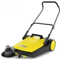 Produktbild: Kärcher S6 Kehrmaschine Seitenbesen 60m² Schubbügel Kehrgutbehälter schwarz/gelb