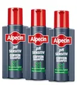 Produktbild: ALPECIN Coffein Shampoo S1 für empfindliche Kopfhaut 3 x 250 ml PH Sensitiv