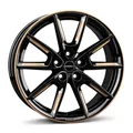 Produktbild: 13.05.24 Borbet LX18 black glossy gold spoke rim 8x18 ET40 5x112 4051665058437 LX18 80840112566,6BGGSR