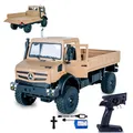 Produktbild: JAMARA 408310 Mercedes-Benz Unimog U5023 1:14 2,4GHz - RC Car Auto, Ferngesteuerter LKW Truck, Crawler RC, Toy Kids, Geschnekidee, Türen manuell öffnen/schließen, 4 Radantrieb