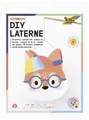 Produktbild: FOLIA Bastelartikel DIY Laterne Fuchs (FOX) inkl. 1 LED-Licht und Batterien