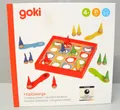 Produktbild: Goki Hüpfzwerge Familienspiel aus Holz Geschicklichkeitsspiel Lernspielzeug