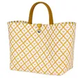 Produktbild: Handed By Einkaufskorb Handed By Shopper Motif Bag Mustard With White Pattern