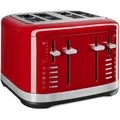 Produktbild: KitchenAid Toaster 5KMT4109EER, 4 Scheiben, 1640 Watt, Metallgehäuse, empire rot
