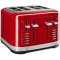 Produktbild: KitchenAid 5KMT4109EER Imperial Red 4-Scheiben-Automatiktoaster