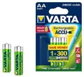 Produktbild: Varta ACCU Batterien 5716 AA/Mignon Akku 2600mAh, 2-Stück