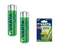 Produktbild: Wiederaufladbare Batterie ACCU Varta ~ LR6 ~ AA ~ 2600 mAh (2 Stück)