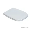 Produktbild: Duravit WC-Sitz Duravit WC-Sitz D-Code mit Deckel, Scharniere Edelstahl, weiß, 0067310