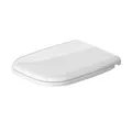 Produktbild: Duravit DU WC-Sitz D-Code ohne SoftClose Scharni ere edelstahl, weiß WC-Sitz