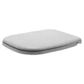 Produktbild: Duravit D-Code WC-Sitz Toilettensitz Deckel weiß Edelstahlscharniere 0067310000