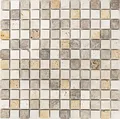 Produktbild: Mosaik Fliese Travertin Naturstein beige braun Travertin tumbled für BODEN WAND BAD WC DUSCHE KÜCHE FLIESENSPIEGEL THEKENVERKLEIDUNG BADEWANNENVERKLEIDUNG Mosaikmatte Mosaikplatte