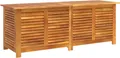 Produktbild: vidaXL Gartenbox mit Lüftungsschlitzen 150x50x56 cm Massivholz Akazie