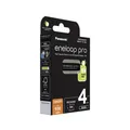 Produktbild: 4 X Panasonic eneloop Pro AAA Batterien 930mAh Aufladbare Nimh HR03 BK-4HCDE