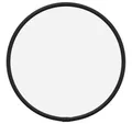 Produktbild: vidaXL Spiegel 20 cm Wandspiegel Schwarz Ø 20 cm Rund