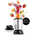 Produktbild: GOURMETmaxx Nutrition Mixer 4-tlg. max. 500W - Schwarz/Silber