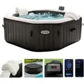 Produktbild: Whirlpool Intex Pure spa Bubble Jet Massage 201x71cm aufblasbar 4 Personen 28458