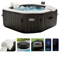 Produktbild: Intex 28458 Whirlpool Pure SPA Bubble Jet Massage aufblasbar 4 Personen