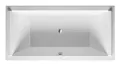 Produktbild: Duravit Starck Rechteckbadewanne Rechteckig Einbauversion mit zwei Rückenschrägen 2000 x 1000 mm - Weiß - 700341000000000