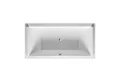 Produktbild: Duravit Badewanne Starck 2000 x 1000 mm Weiß mit 2 Rückenschrägen