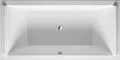 Produktbild: Duravit Starck Rechteck Badewanne, Einbauversion, Mittelablauf, 2