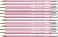 Produktbild: STABILO - Bleistift mit Radierer - Swano Pastel - 12er Pack - pink - Härtegrad HB