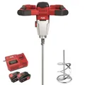 Produktbild: Flex Akku-Rührwerk MXE 18.0-EC Set + WR2 120 +  2x5,0 Ah Akku+Ladegerät, 495.972