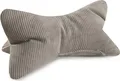 Produktbild: MAGMA Leseknochen INGA, Cord Look, Farbe grau, 42cm x 22cm, ergonomische Form für Nacken- oder Lendenstütze, Flexible Stütze für Bücher, E-Books oder Tablets