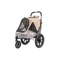 Produktbild: InnoPet® Sporty Trailer Evolution Hundebuggy Hundewagen Fahrradanhänger beige
