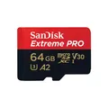 Produktbild: Sandisk SanDisk Extreme PRO 64 GB MicroSDXC UHS-I Klasse 10 (SDSQXCU-064G-GN6MA)