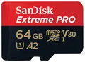 Produktbild: SanDisk micro SDXC Extreme Pro 64GB 200MB/s V30