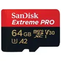Produktbild: SanDisk Extreme PRO 64 GB MicroSDXC UHS-I Klasse 10