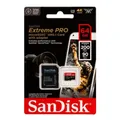 Produktbild: SanDisk Extreme PRO UHS-I V30 - 64GB -wasserdicht - rot/schwarz