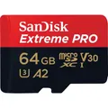 Produktbild: SanDisk Extreme PRO® UHS-I Speicherkarte 64 GB Micro-SDXC