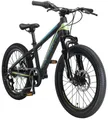 Produktbild: Bikestar Mountainbike 20 Zoll Aluminium Kinderfahrrad, 6 - 9 Jahre, Mädchen, Jungen, 7 Gang Shimano Tourney RD-TY300 Schaltwerk, Kettenschaltung, Scheibenbremsen, Rahmen 28 cm, Hardtail